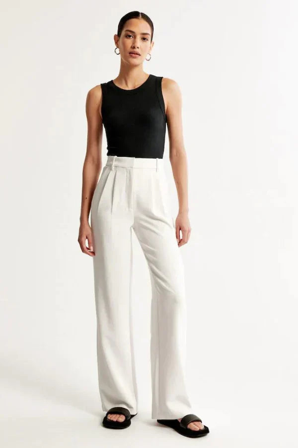 Elegant Wide Leg Pants