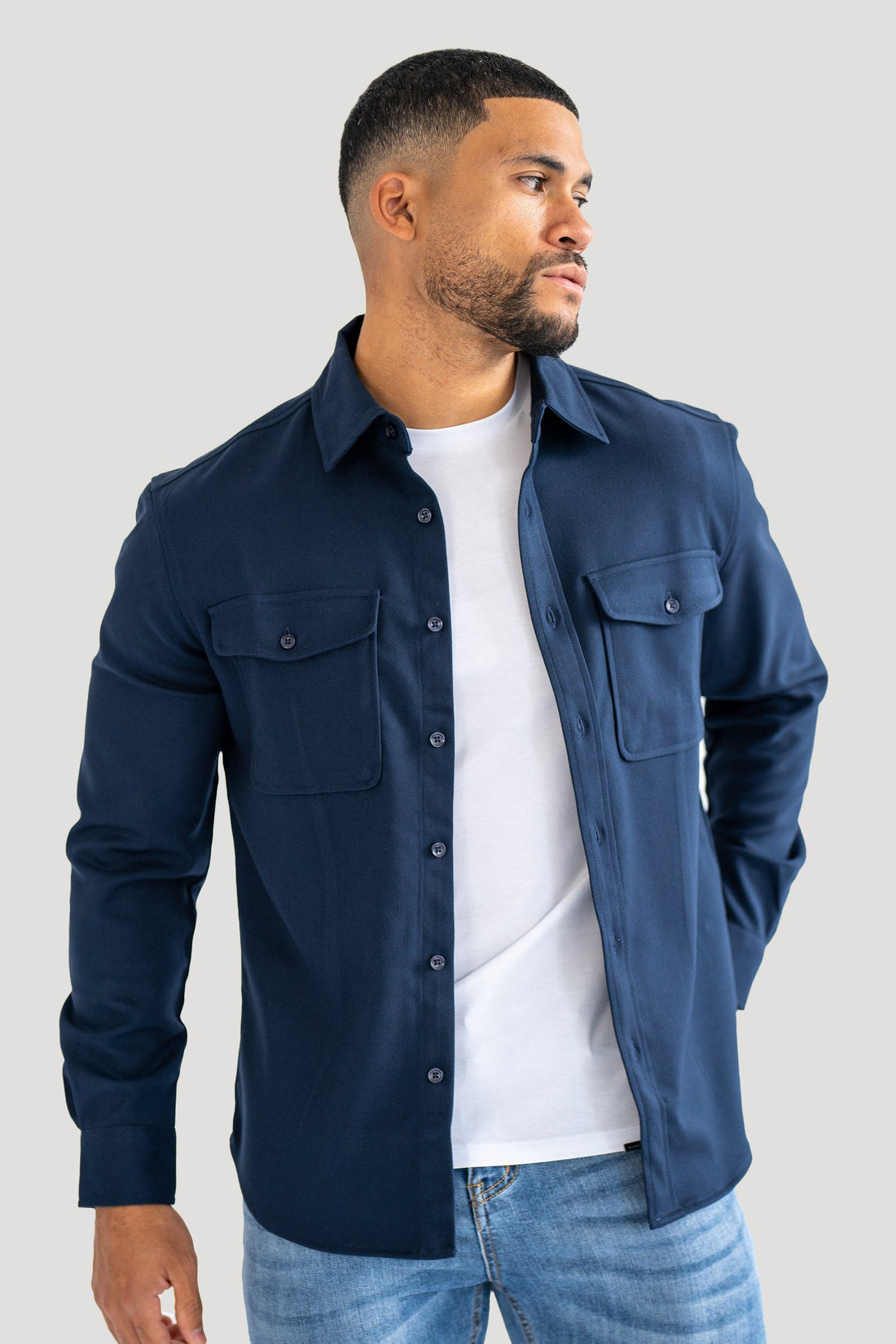 Dantesco Overshirt - BLUE