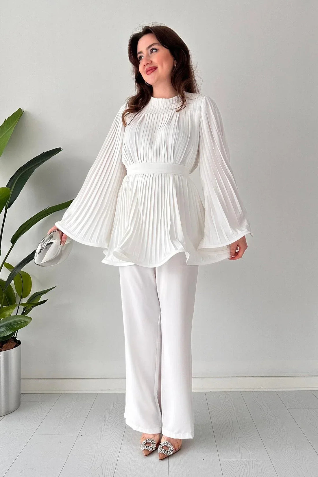 MITZY™ ELEGANT AND PLEATED SET