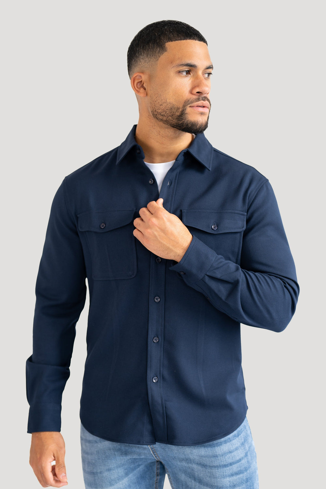 Dantesco Overshirt - BLUE