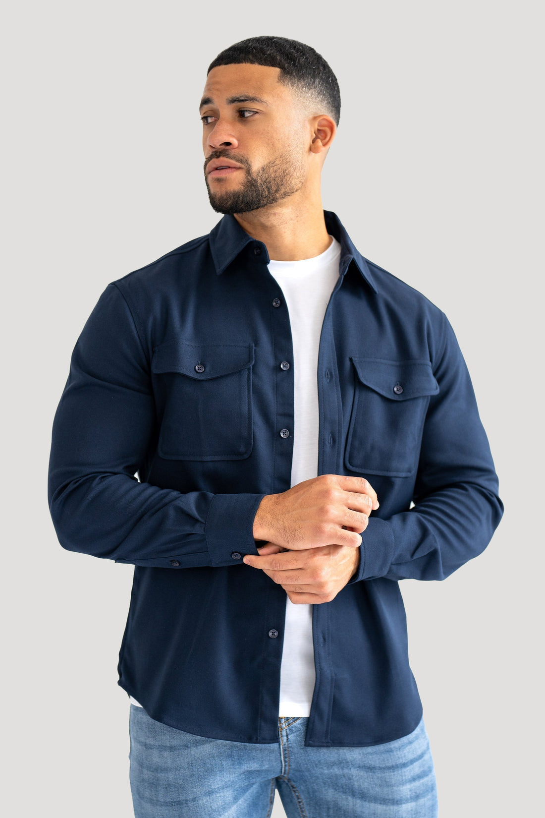 Dantesco Overshirt - BLUE