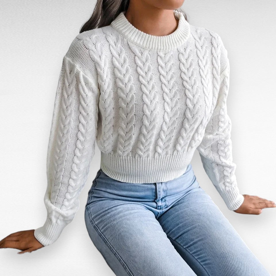 VALDIVIA - Short Knitted Sweater