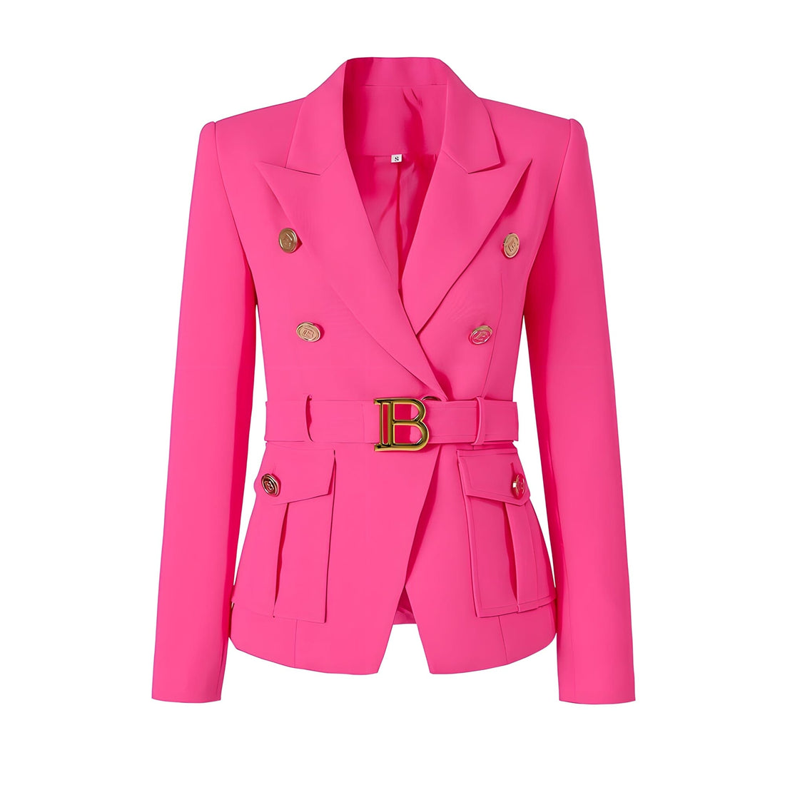 The Reggie Long Sleeve Belted Blazer